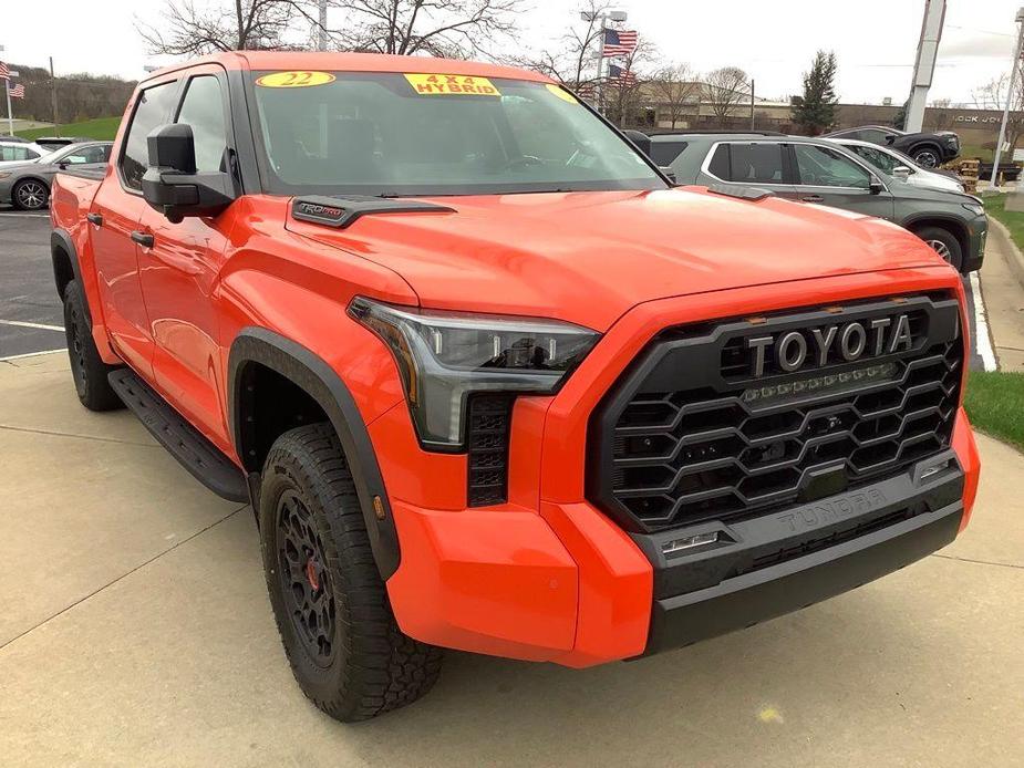 used 2022 Toyota Tundra Hybrid car, priced at $61,361