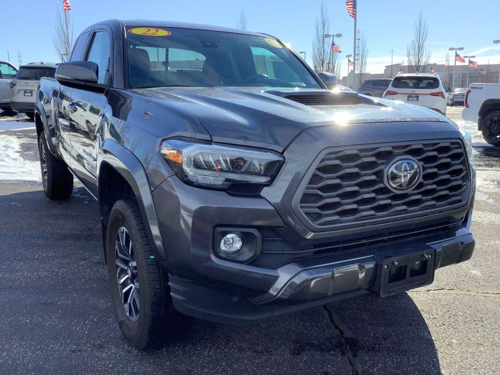 used 2022 Toyota Tacoma car, priced at $31,587