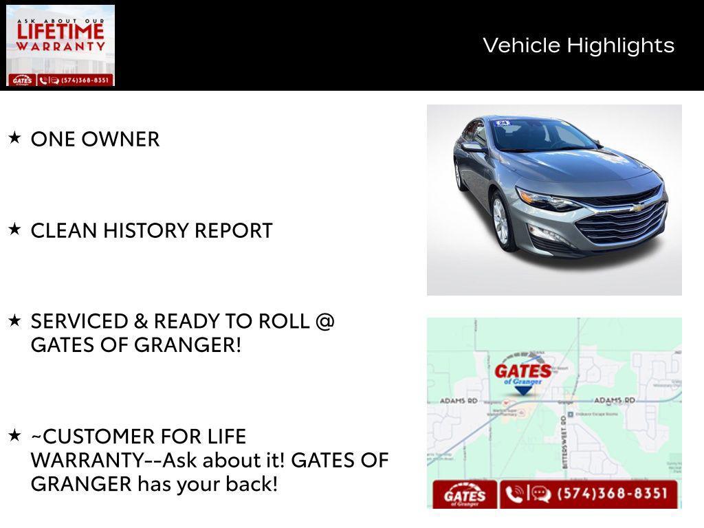 used 2024 Chevrolet Malibu car, priced at $19,891