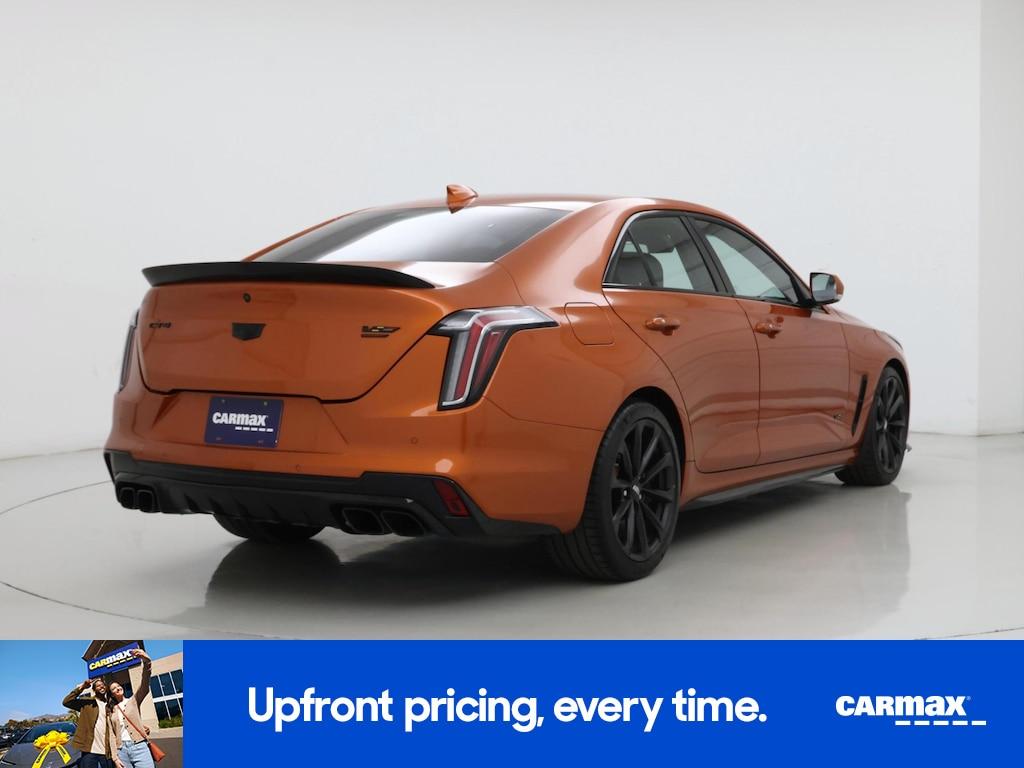 used 2023 Cadillac CT4-V car, priced at $61,998