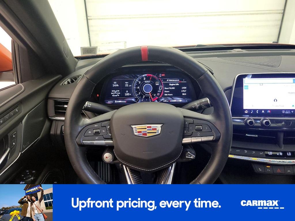 used 2023 Cadillac CT4-V car, priced at $61,998
