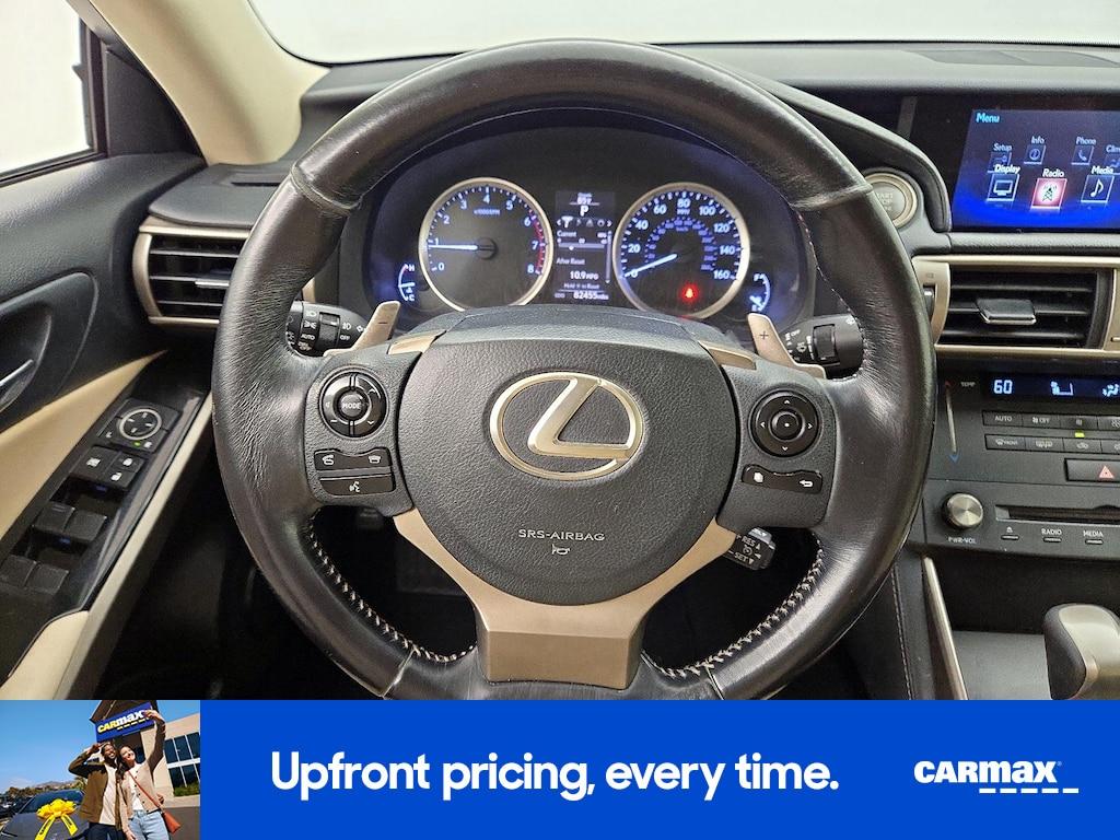 used 2016 Lexus IS 200t car, priced at $18,998
