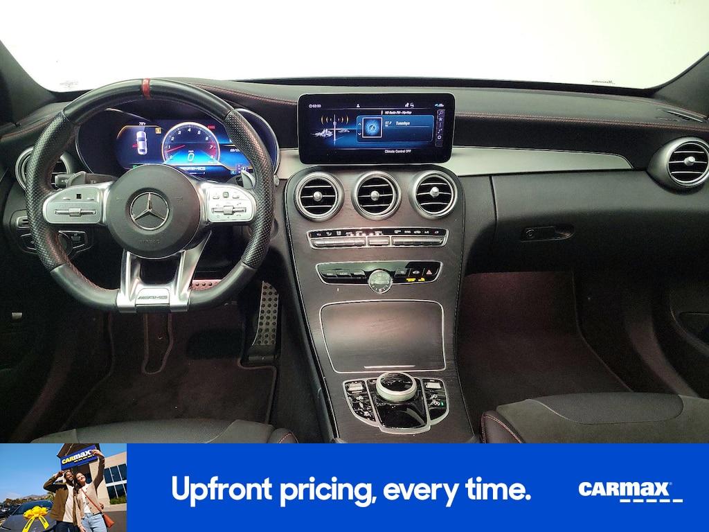 used 2021 Mercedes-Benz AMG C 43 car, priced at $38,998
