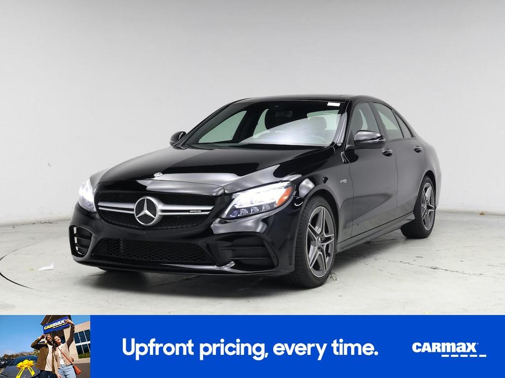 used 2021 Mercedes-Benz AMG C 43 car, priced at $38,998