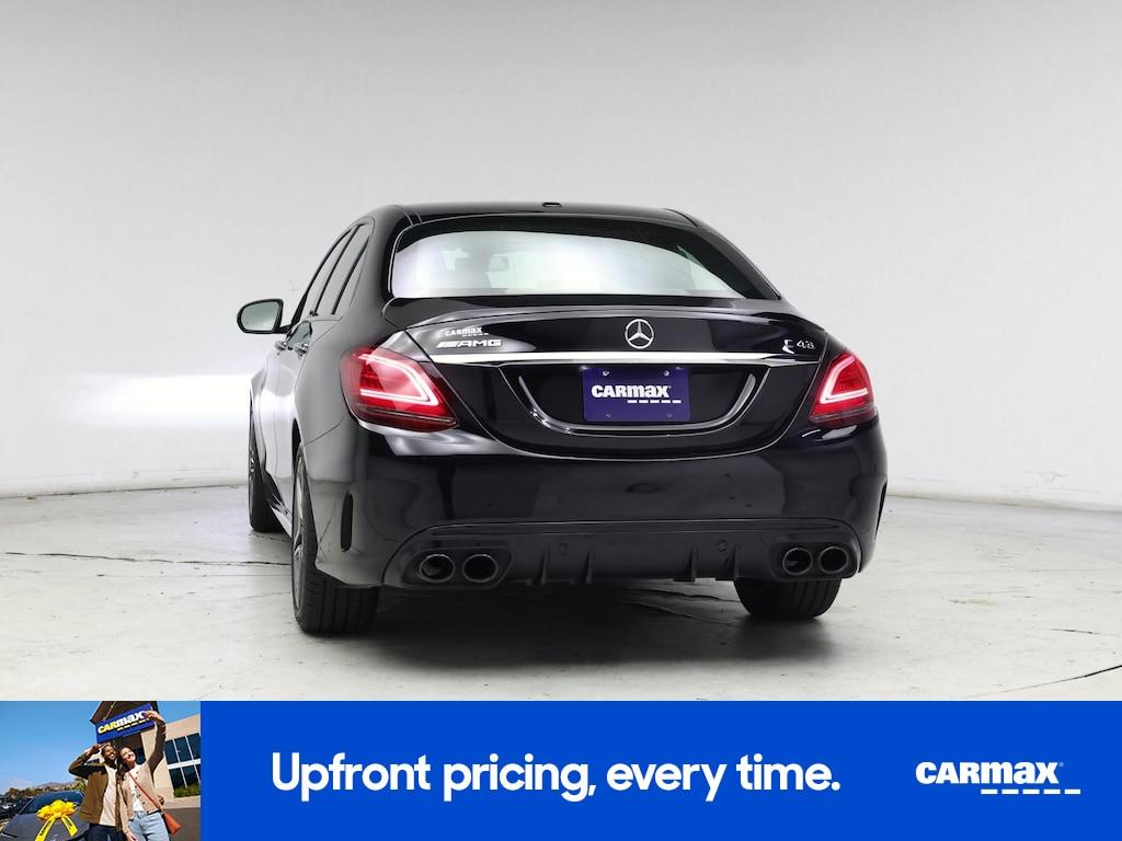 used 2021 Mercedes-Benz AMG C 43 car, priced at $38,998