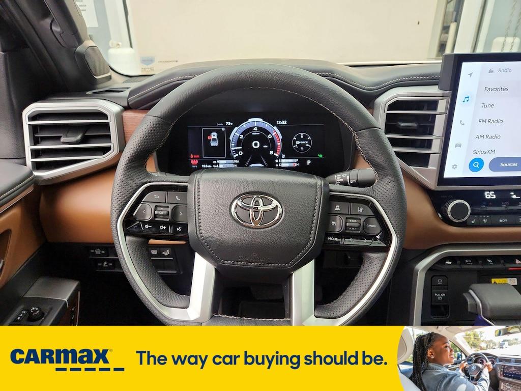 used 2022 Toyota Tundra car, priced at $59,998