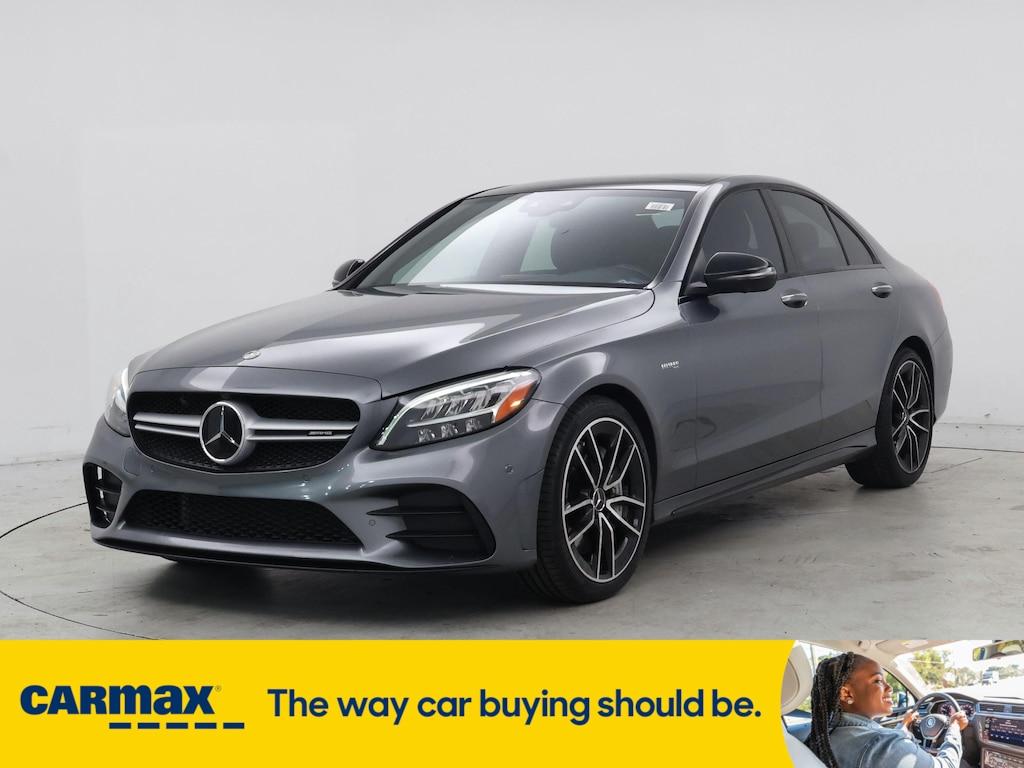 used 2021 Mercedes-Benz AMG C 43 car, priced at $34,998