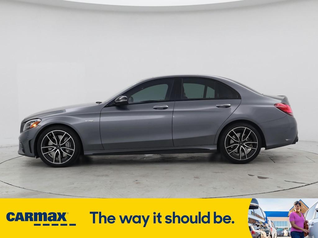 used 2021 Mercedes-Benz AMG C 43 car, priced at $34,998