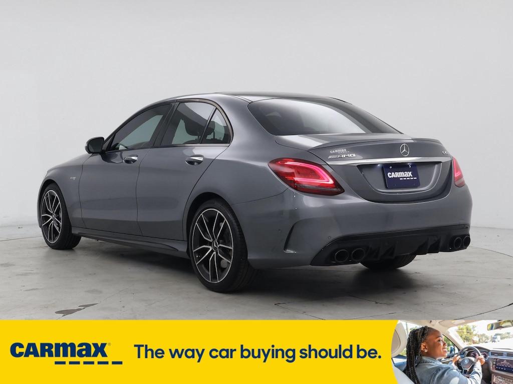 used 2021 Mercedes-Benz AMG C 43 car, priced at $34,998