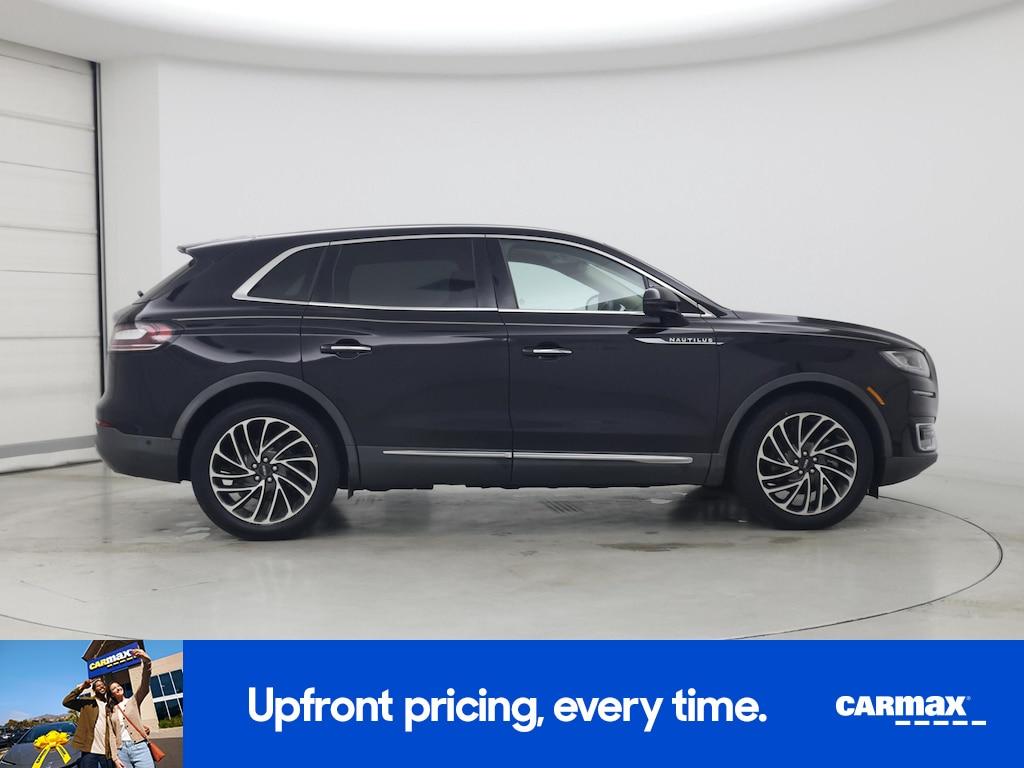 used 2020 Lincoln Nautilus car, priced at $26,998