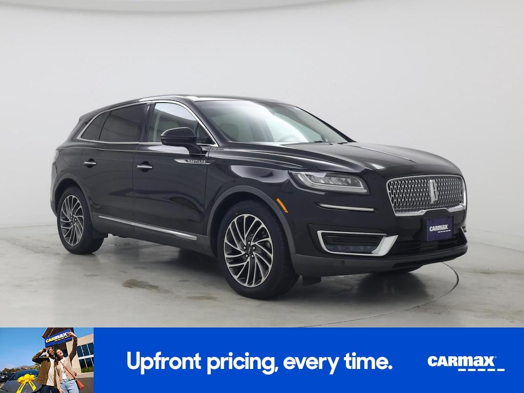 used 2020 Lincoln Nautilus car, priced at $26,998