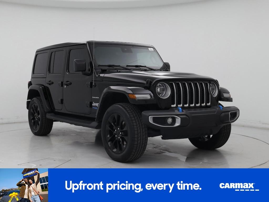 used 2022 Jeep Wrangler Unlimited 4xe car, priced at $37,998