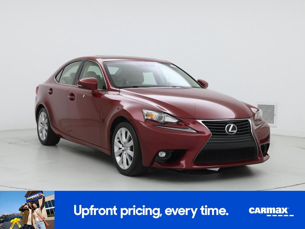 used 2015 Lexus IS 250 car, priced at $16,998