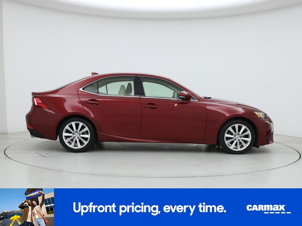 used 2015 Lexus IS 250 car, priced at $16,998