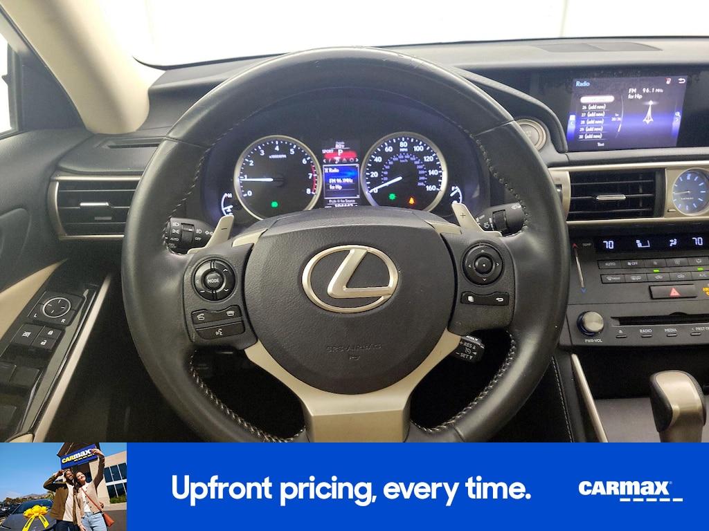 used 2015 Lexus IS 250 car, priced at $16,998
