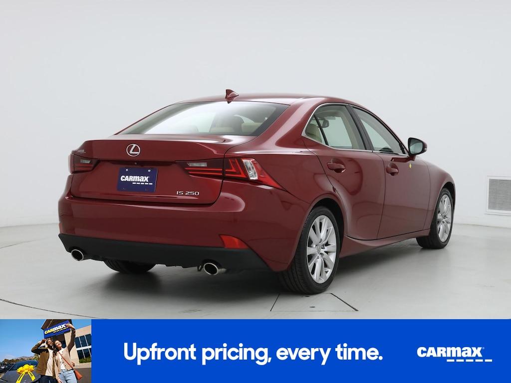 used 2015 Lexus IS 250 car, priced at $16,998