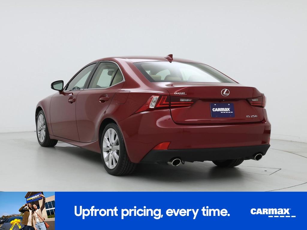 used 2015 Lexus IS 250 car, priced at $16,998