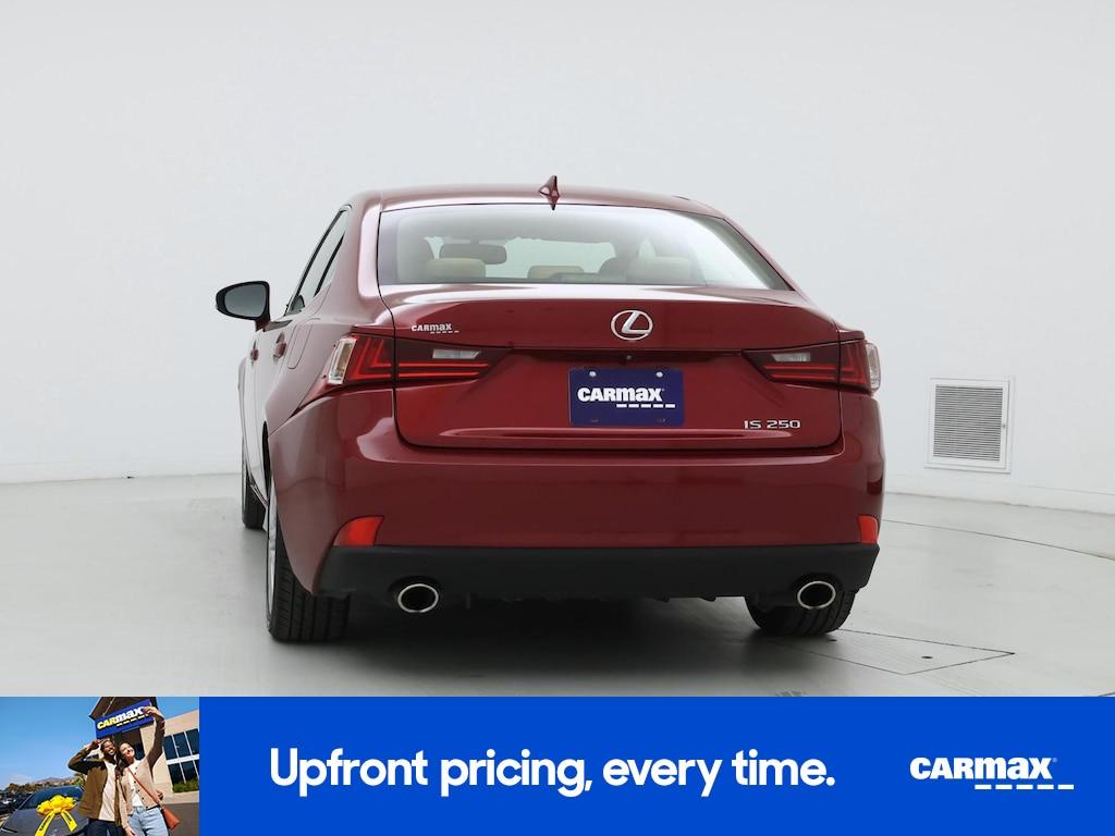 used 2015 Lexus IS 250 car, priced at $16,998