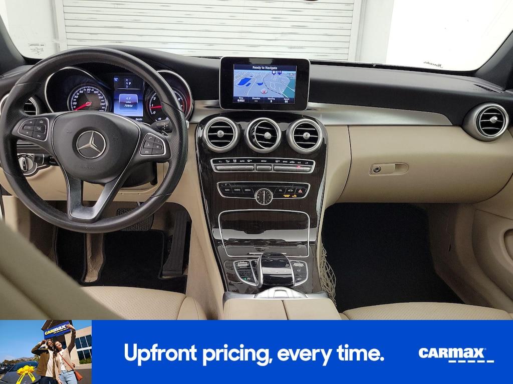 used 2017 Mercedes-Benz C-Class car, priced at $23,998