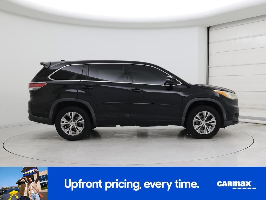 used 2014 Toyota Highlander car, priced at $17,998