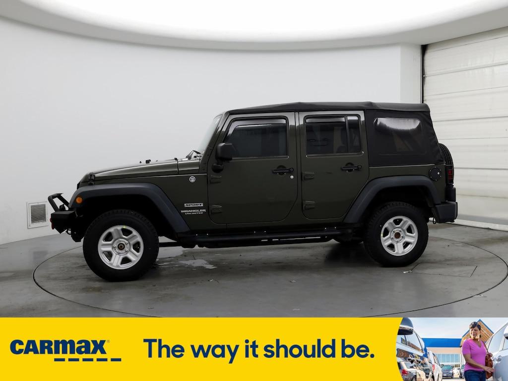used 2015 Jeep Wrangler car, priced at $20,998