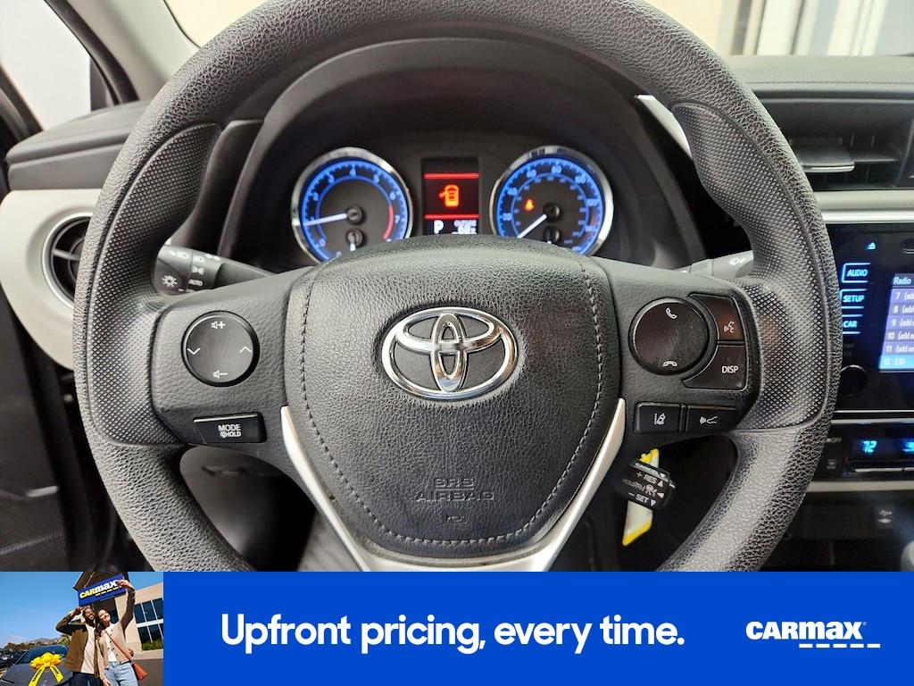 used 2017 Toyota Corolla car, priced at $16,998