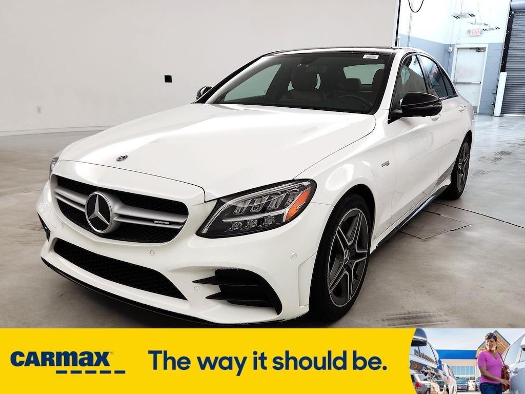 used 2021 Mercedes-Benz AMG C 43 car, priced at $41,998