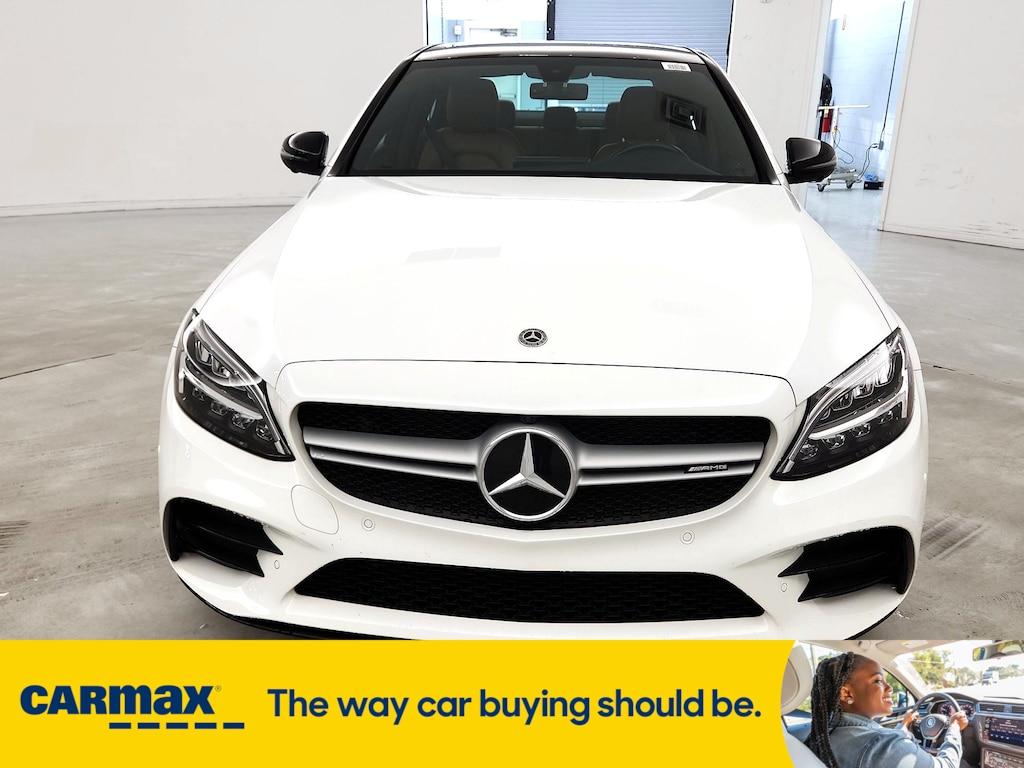 used 2021 Mercedes-Benz AMG C 43 car, priced at $41,998