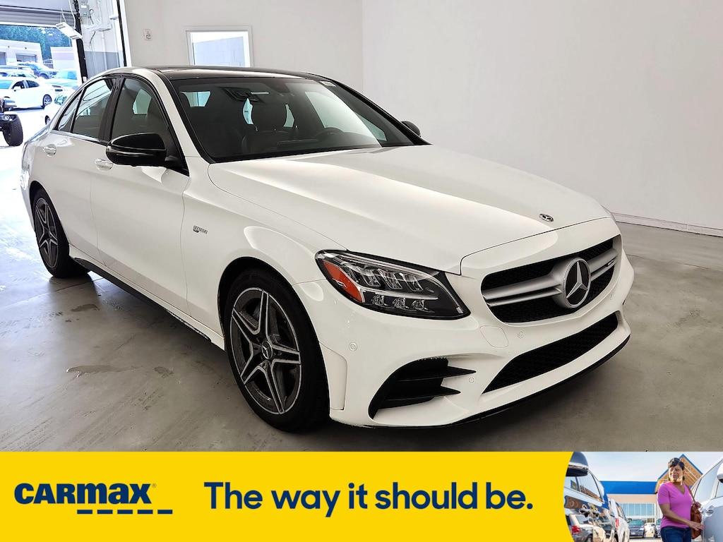 used 2021 Mercedes-Benz AMG C 43 car, priced at $41,998