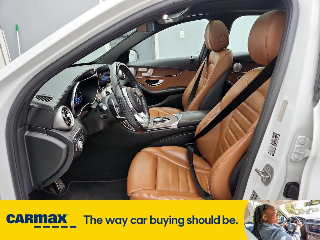 used 2021 Mercedes-Benz AMG C 43 car, priced at $41,998