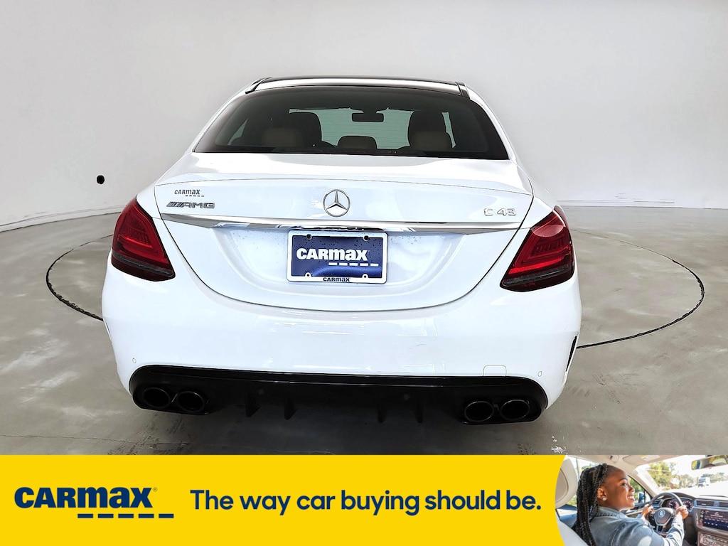 used 2021 Mercedes-Benz AMG C 43 car, priced at $41,998