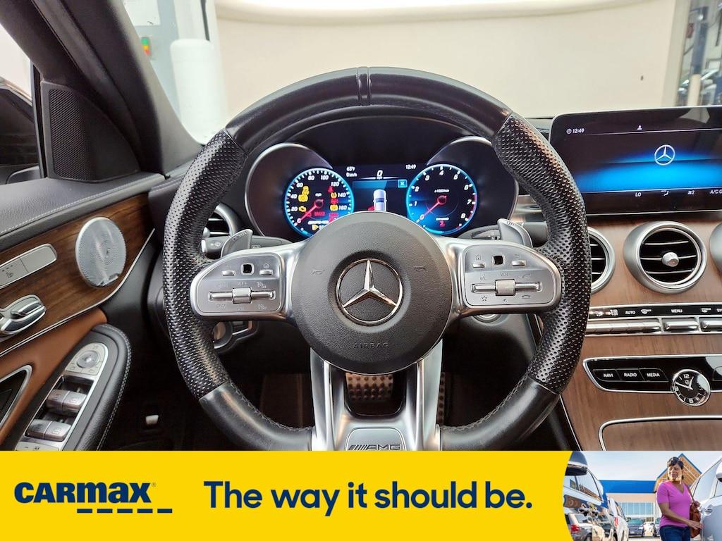 used 2021 Mercedes-Benz AMG C 43 car, priced at $41,998