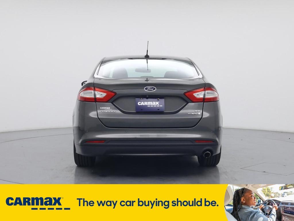 used 2015 Ford Fusion Hybrid car, priced at $14,998
