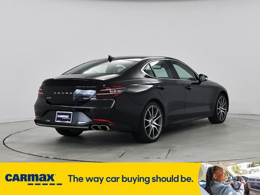 used 2023 Genesis G70 car, priced at $27,998