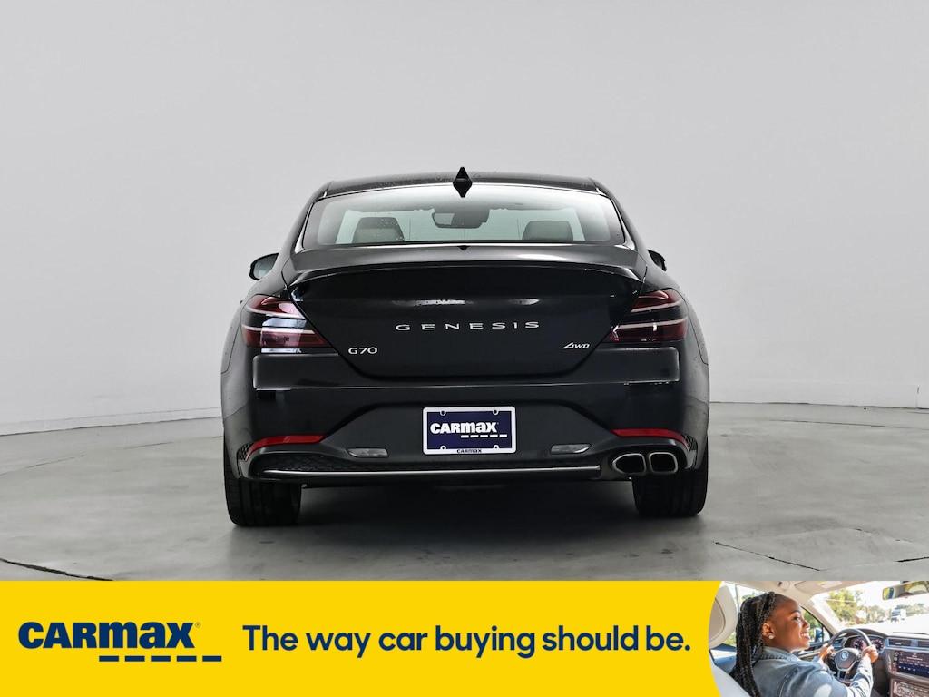 used 2023 Genesis G70 car, priced at $27,998