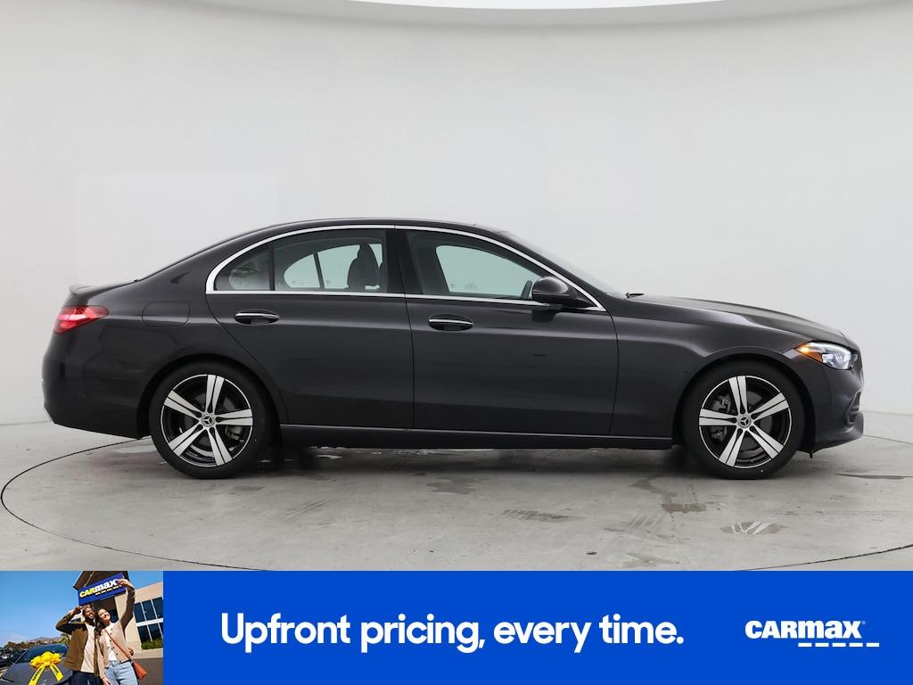 used 2022 Mercedes-Benz C-Class car, priced at $34,998