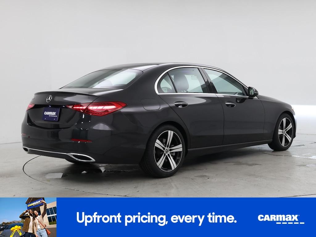 used 2022 Mercedes-Benz C-Class car, priced at $34,998