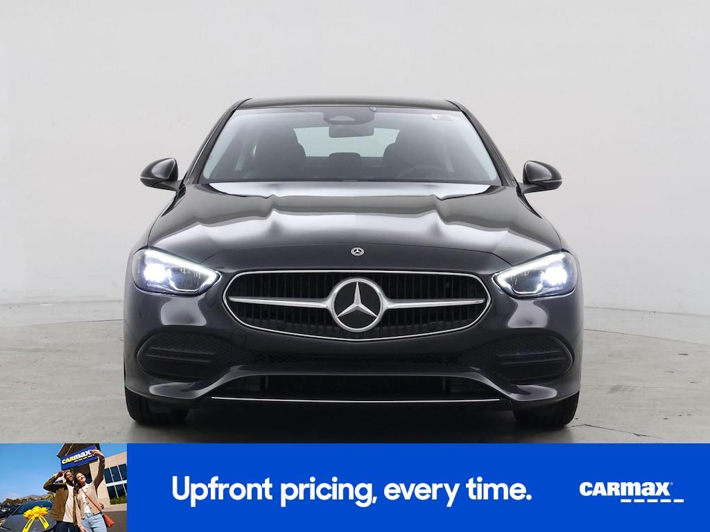 used 2022 Mercedes-Benz C-Class car, priced at $34,998