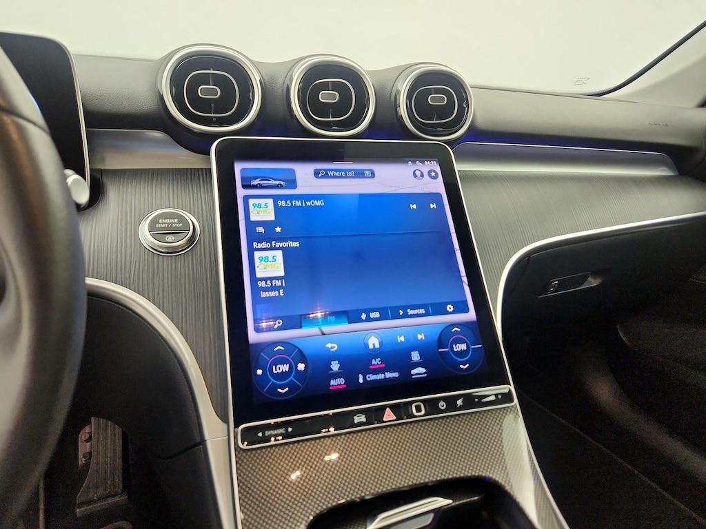 used 2022 Mercedes-Benz C-Class car, priced at $34,998