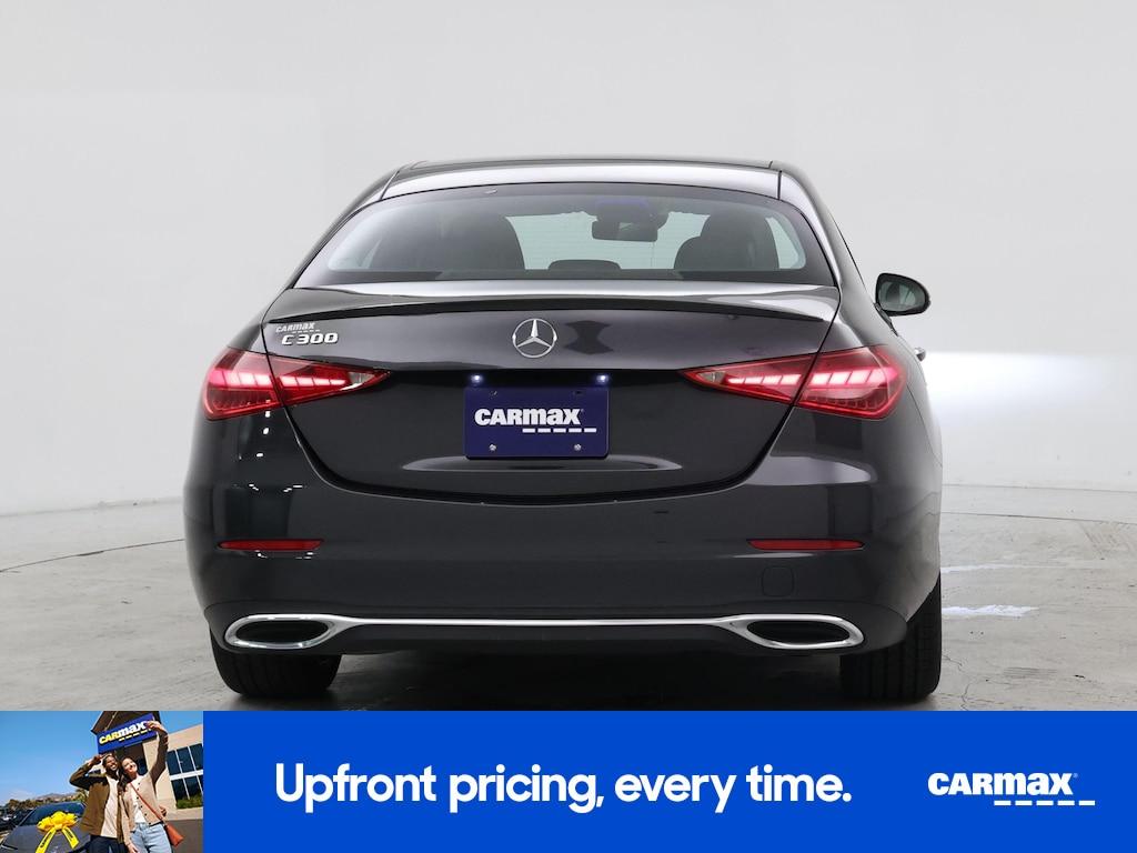 used 2022 Mercedes-Benz C-Class car, priced at $34,998