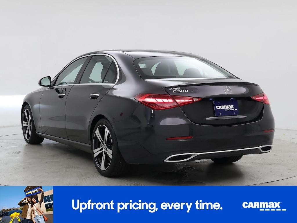 used 2022 Mercedes-Benz C-Class car, priced at $34,998