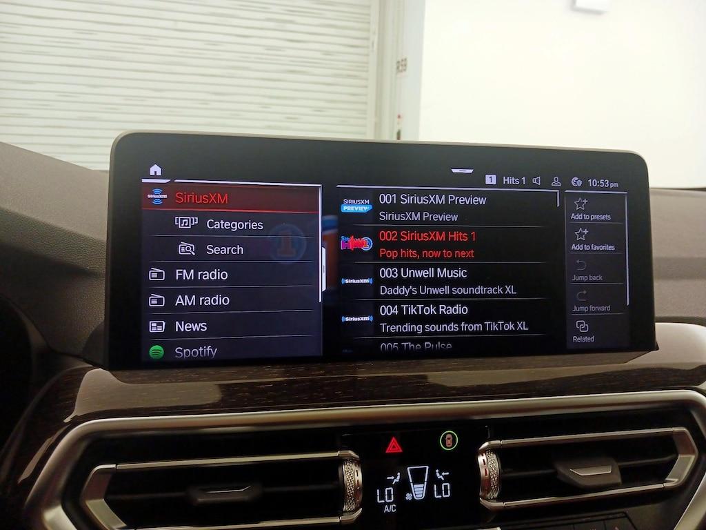 used 2022 BMW X4 car, priced at $43,998