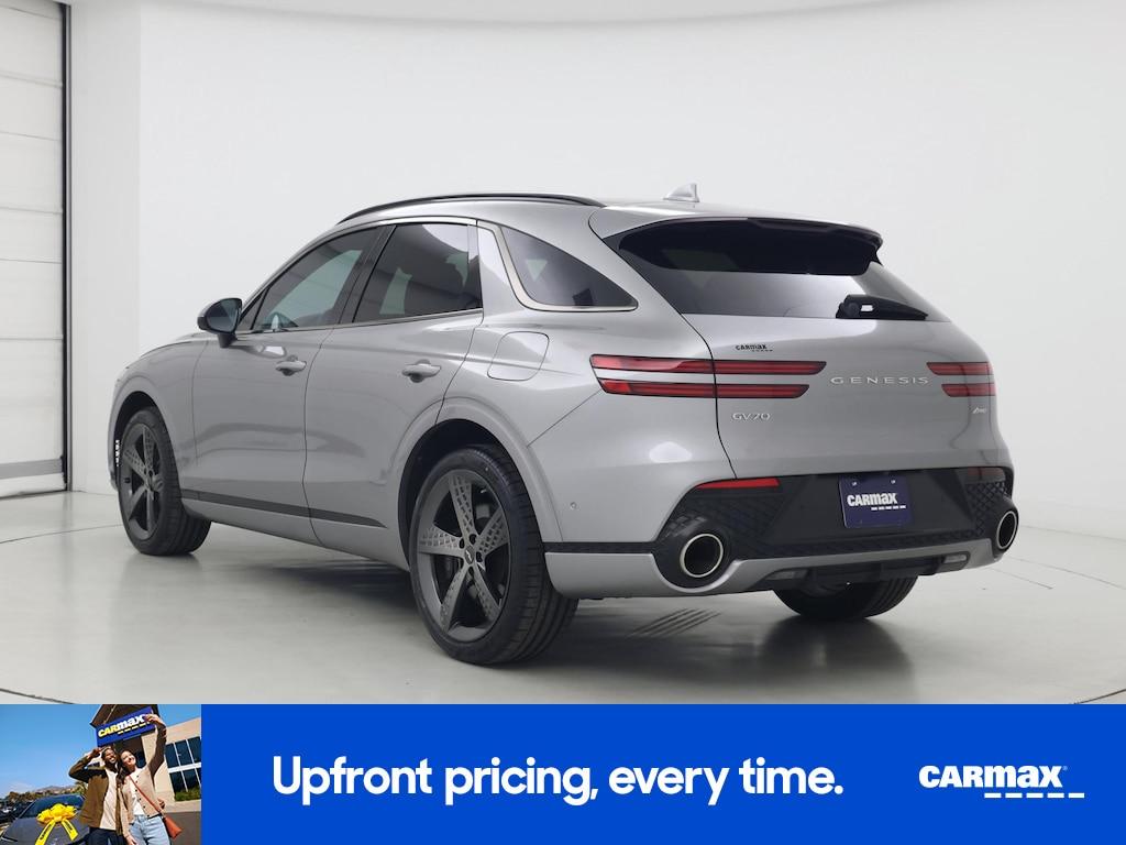 used 2023 Genesis GV70 car, priced at $39,998