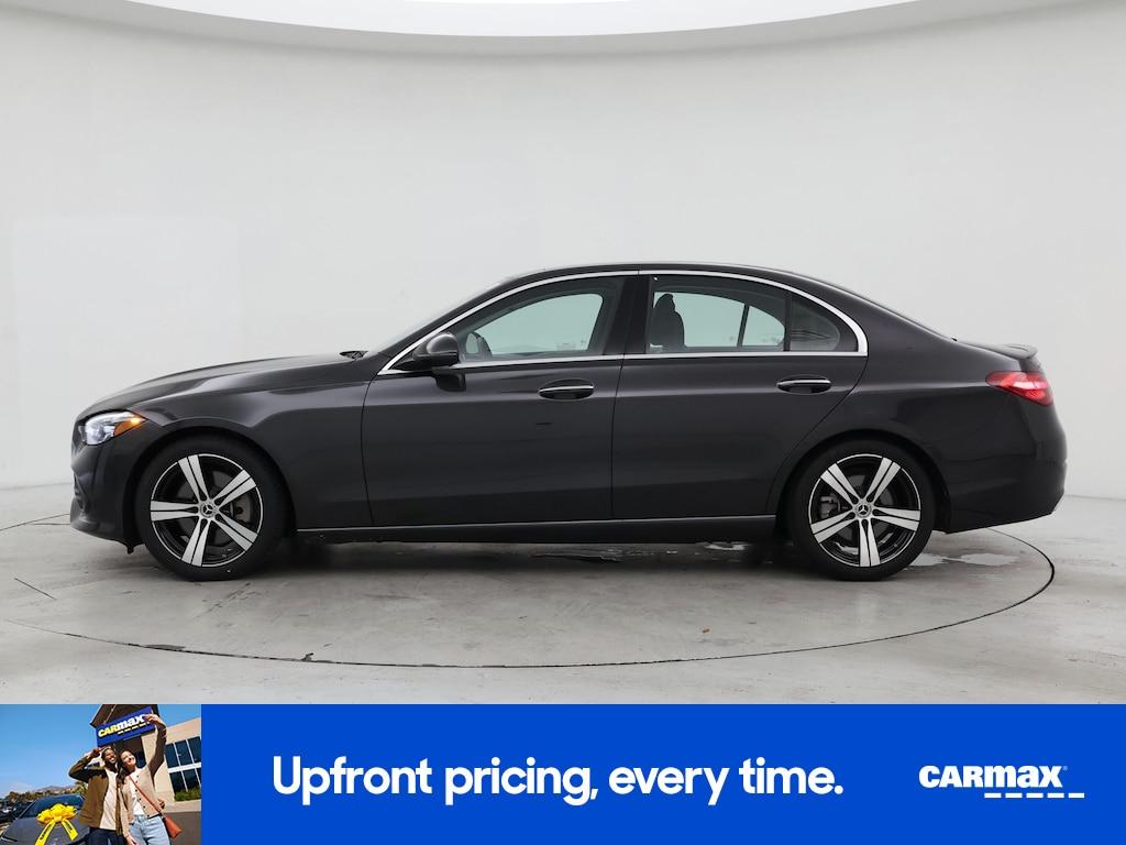 used 2022 Mercedes-Benz C-Class car, priced at $33,998