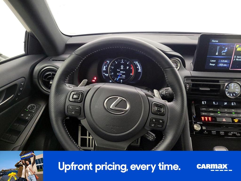 used 2024 Lexus IS 350 car, priced at $45,998