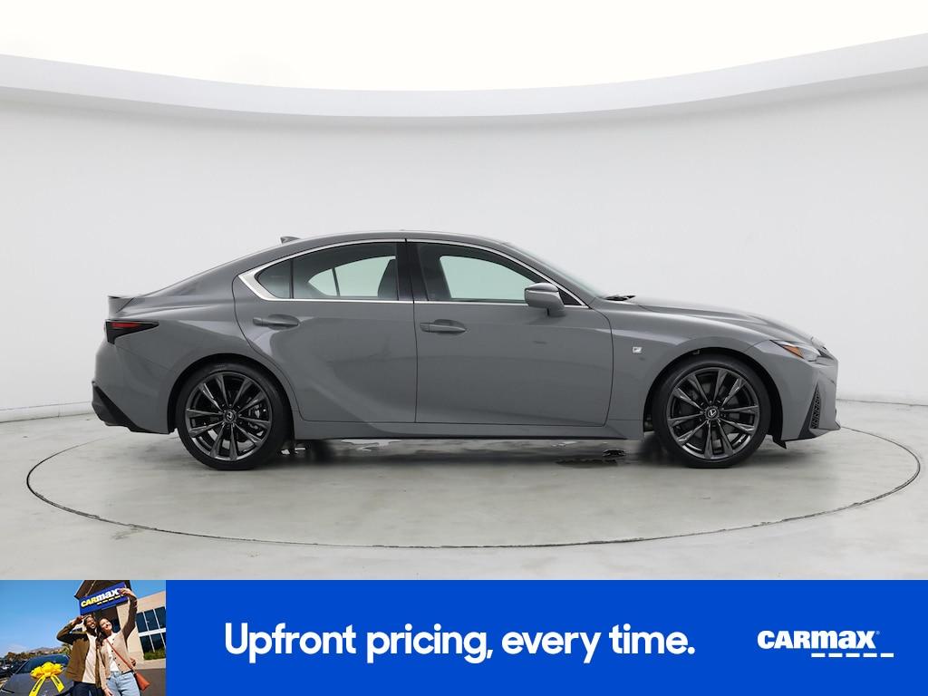used 2024 Lexus IS 350 car, priced at $45,998