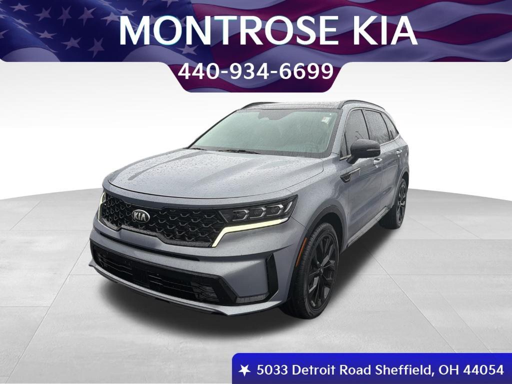 used 2021 Kia Sorento car, priced at $24,150
