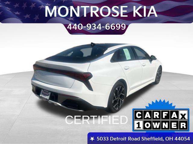 used 2025 Kia K5 car, priced at $28,680