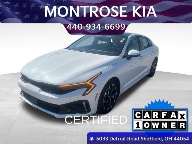 used 2025 Kia K5 car, priced at $28,680