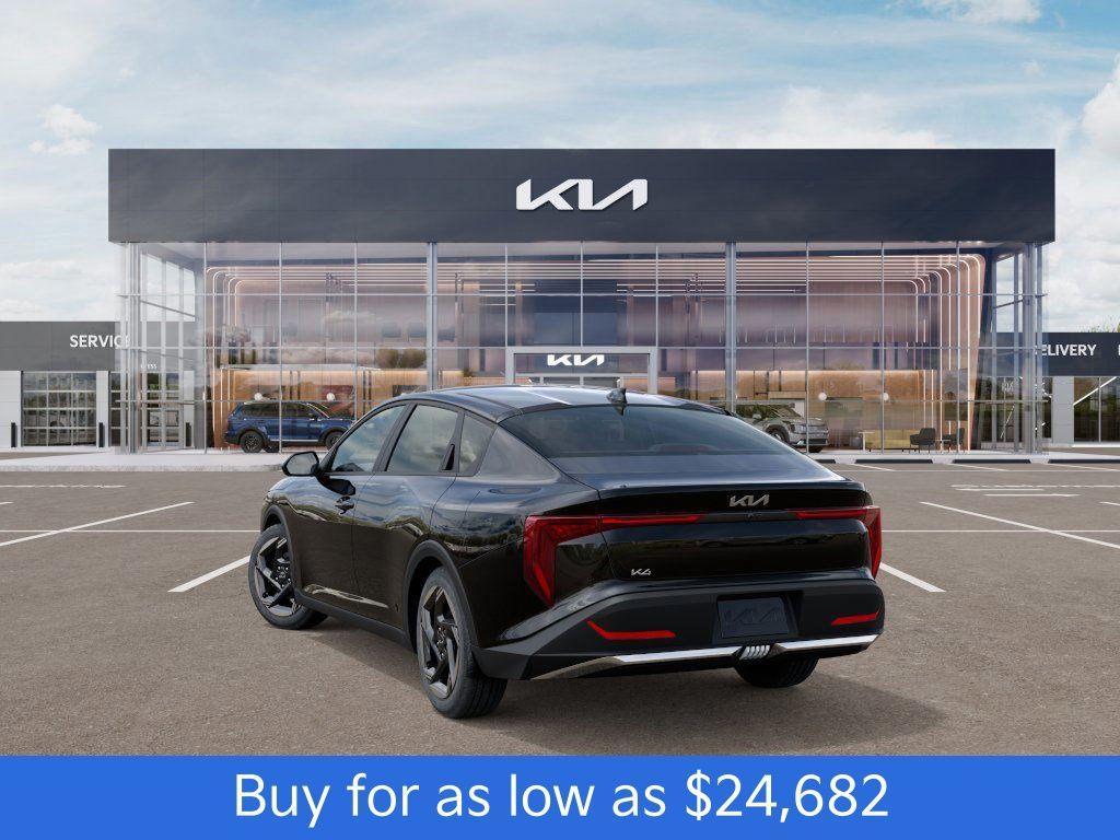 new 2025 Kia K4 car, priced at $24,682